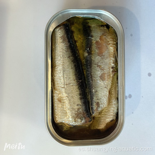 Precio barato sardinas enlatadas pescado OEM en venta